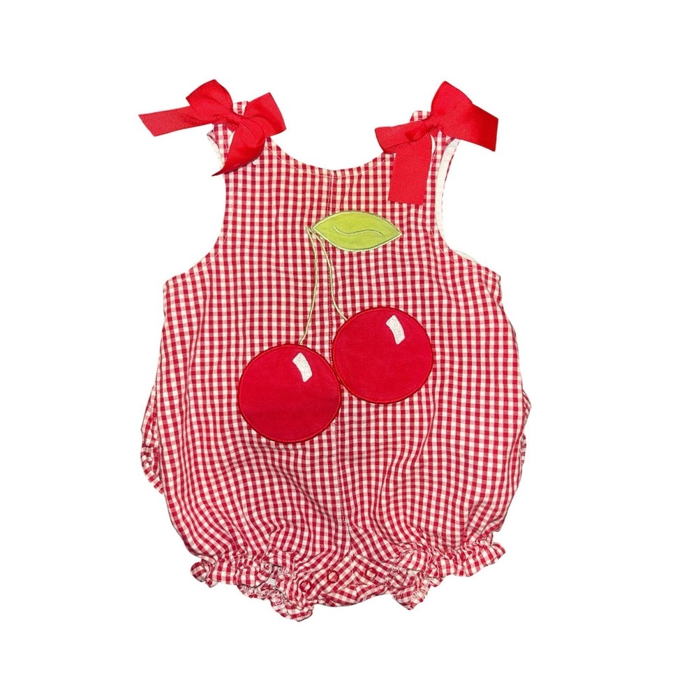 6M cherry bubble 100% cotton